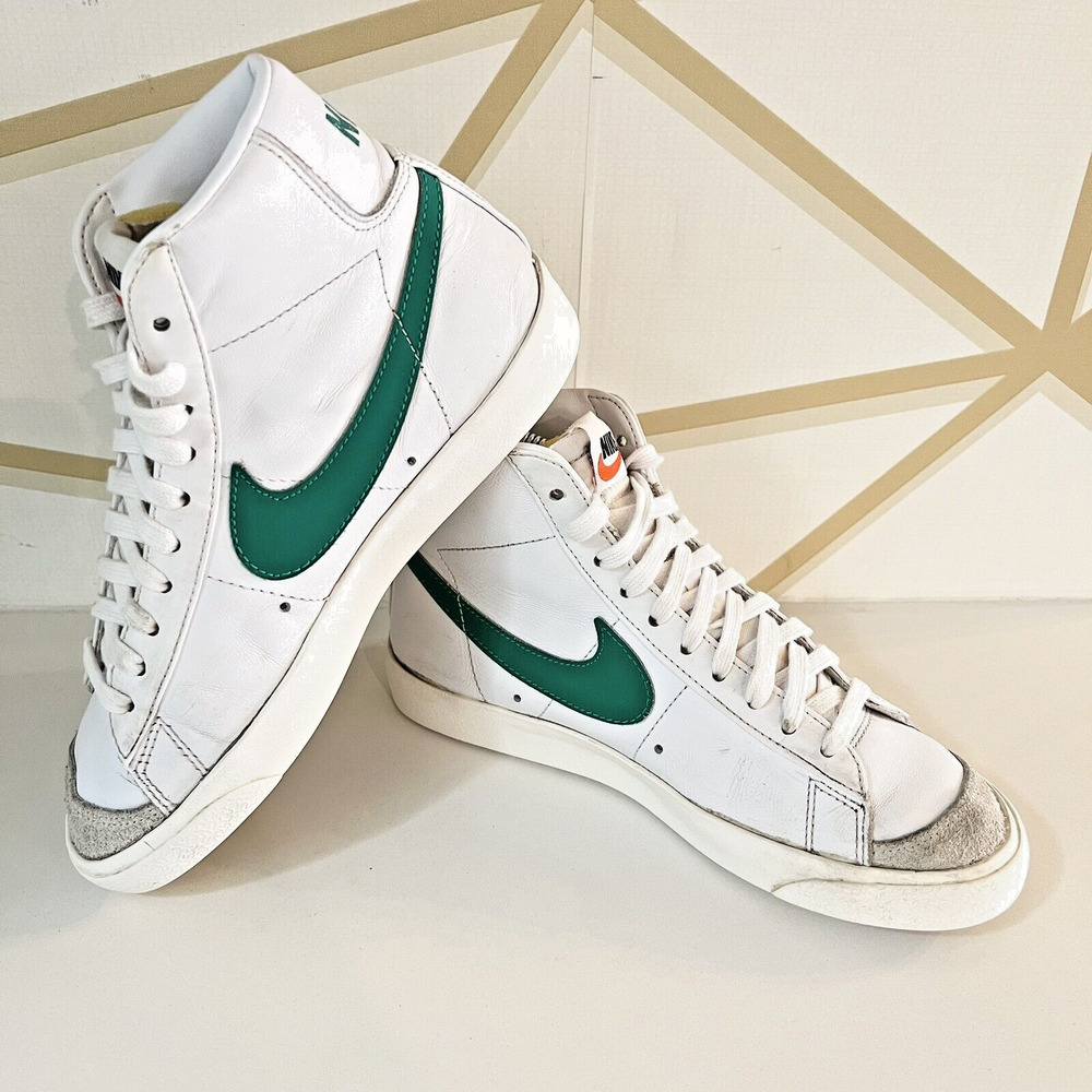 Nike Blazer Mid 77 Vintage Lucid Green Sail White Size M 4.5 / W 6.5 BQ6806-300